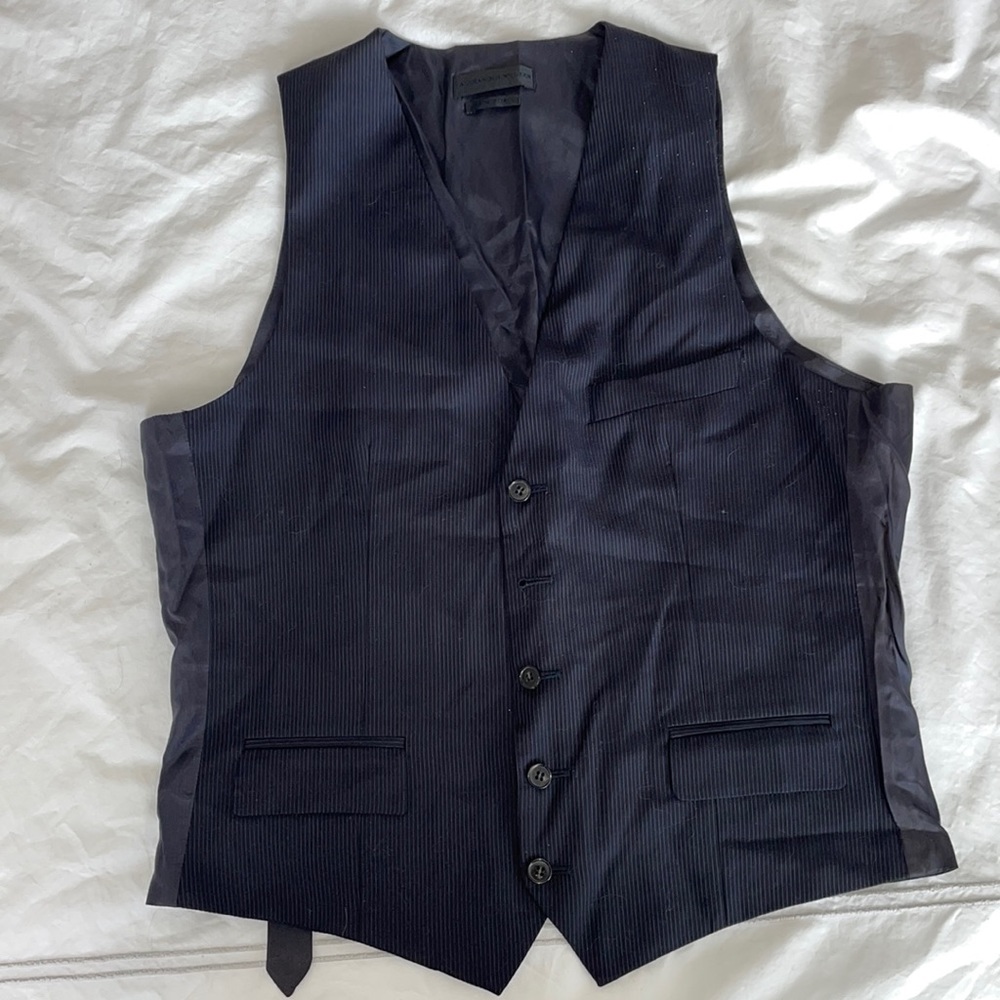 Alexander McQueen men’s suit vest